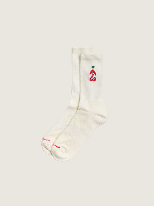 REVOLUTION - Jacquard Hot Sauce Crew Socks - 
