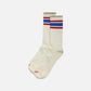 REVOLUTION - Jacquard Stripe Crew Socks - 