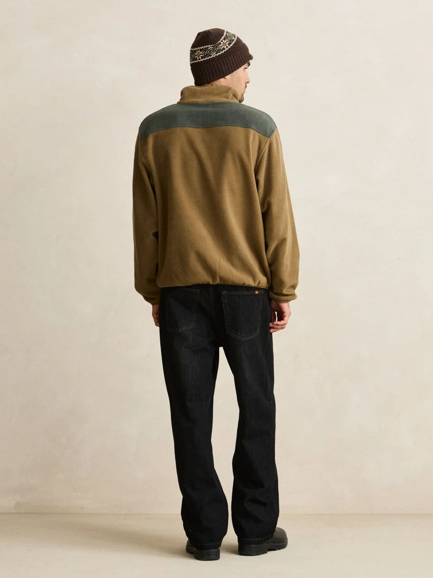 RHYTHM - Alder Half Zip Fleece Pullover - 