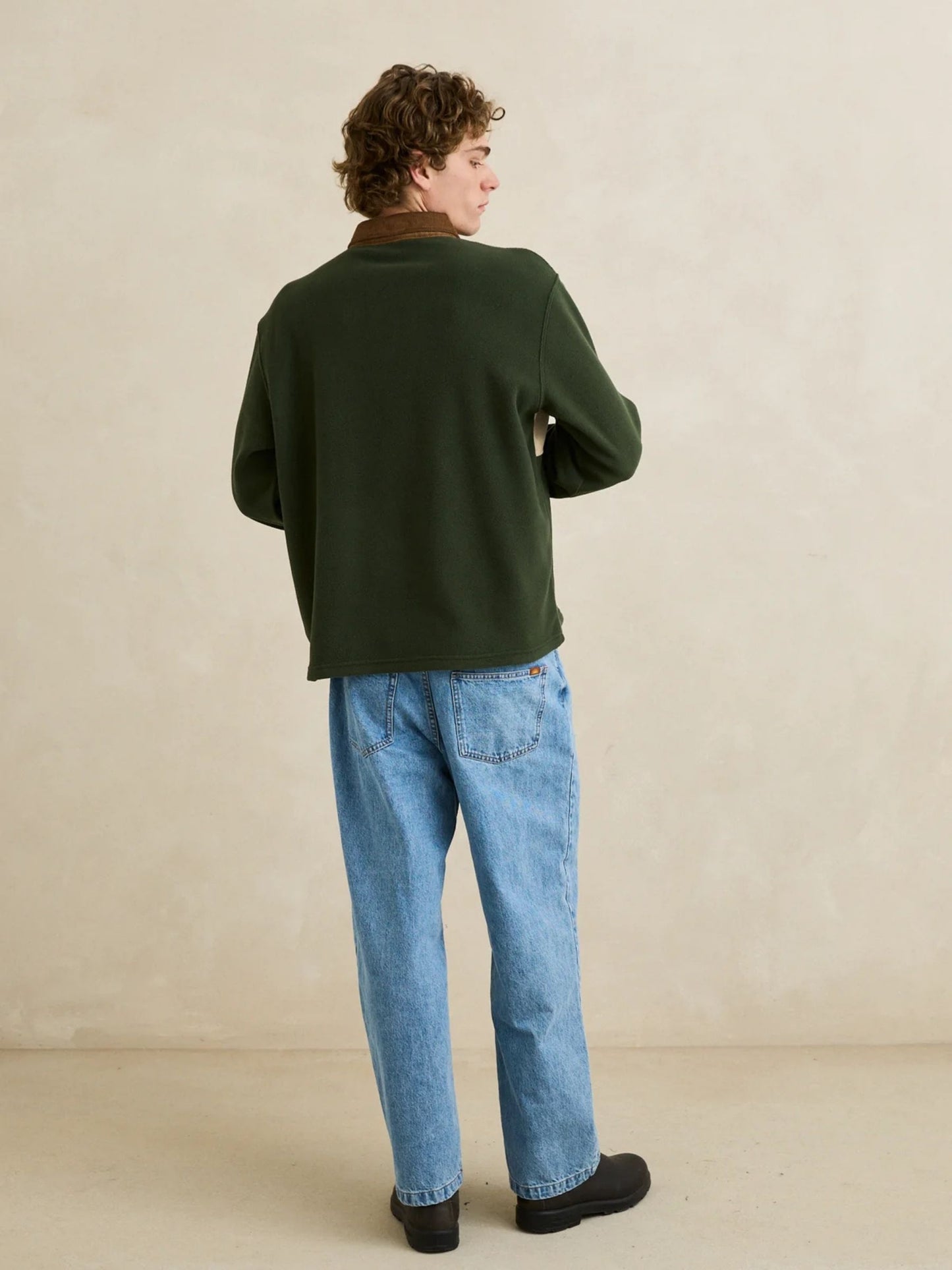 RHYTHM - Awake Polar Fleece Polo Shirt - 