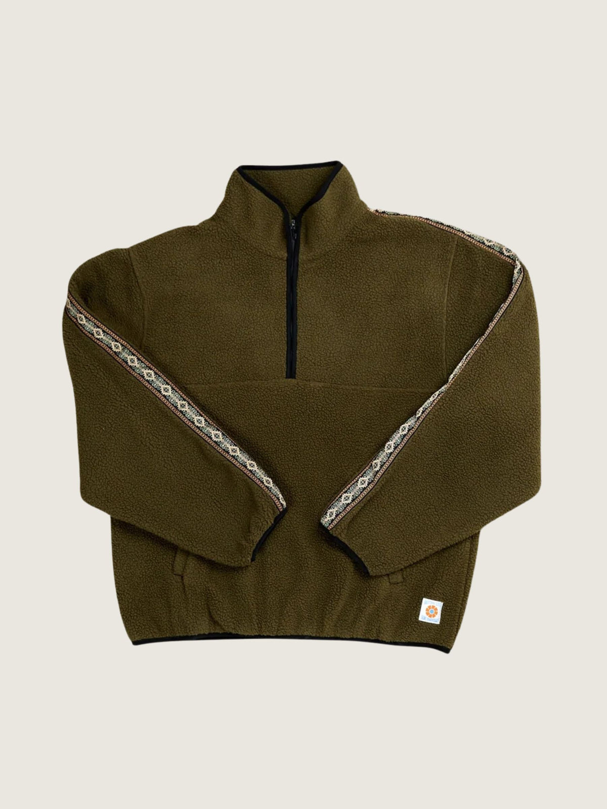 RHYTHM - Camp Quarter-Zip Pullover Fleece - 