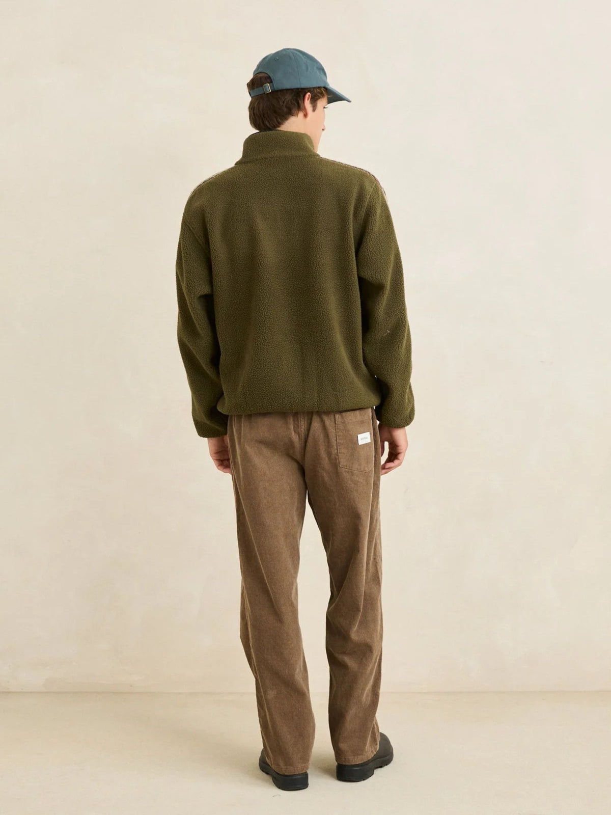RHYTHM - Camp Quarter-Zip Pullover Fleece - 