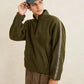 RHYTHM - Camp Quarter-Zip Pullover Fleece - 