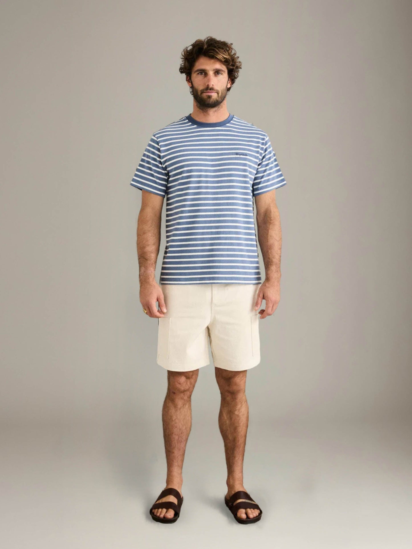 RHYTHM - Chasm Stripe Shortsleeve T-Shirt - 