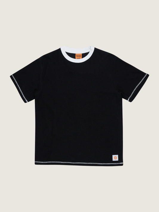 RHYTHM - Contrast Terry Shortsleeve T-Shirt - 