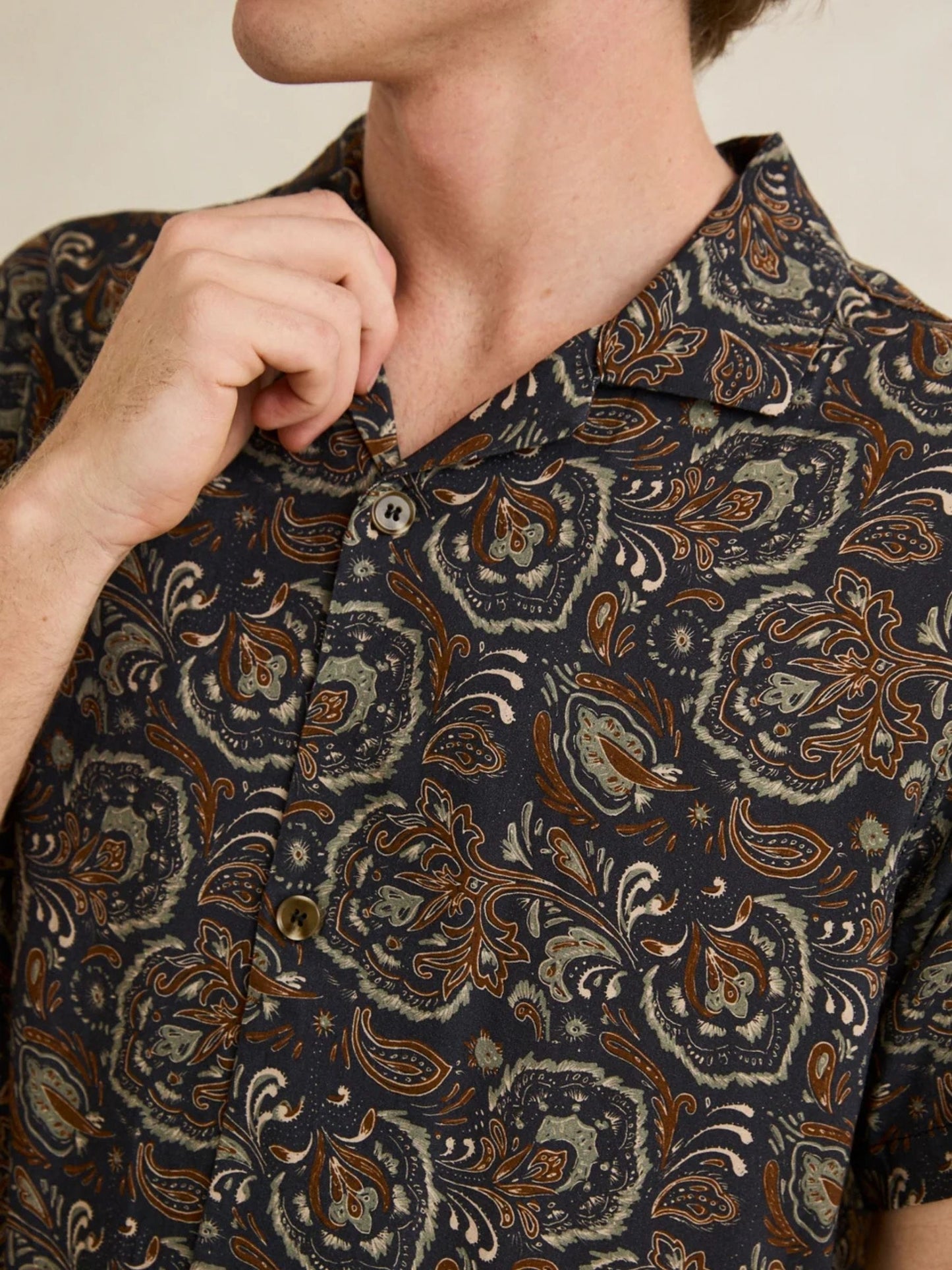 RHYTHM - Costa Rica Shortsleeve Shirt - 