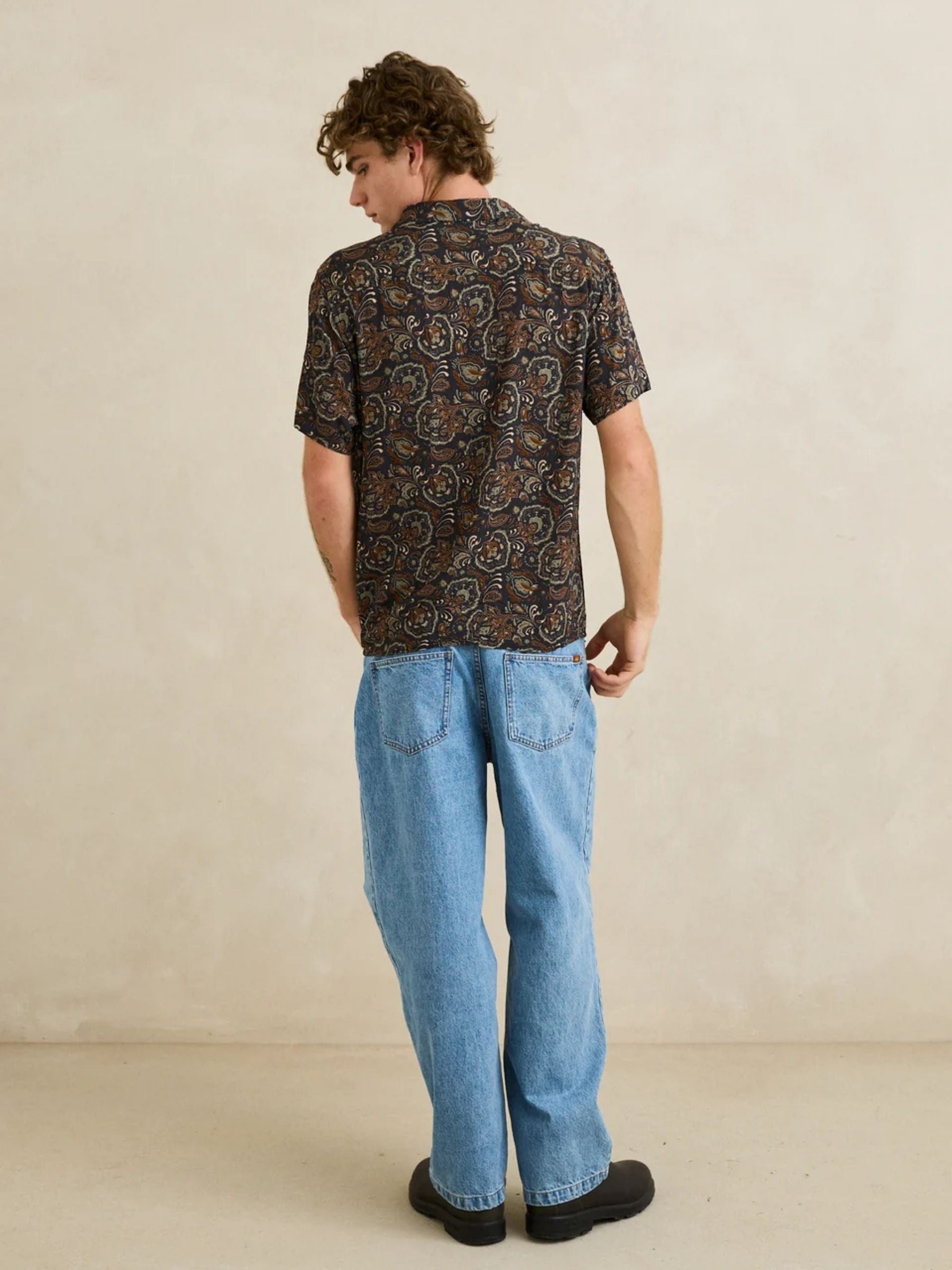 RHYTHM - Costa Rica Shortsleeve Shirt - 