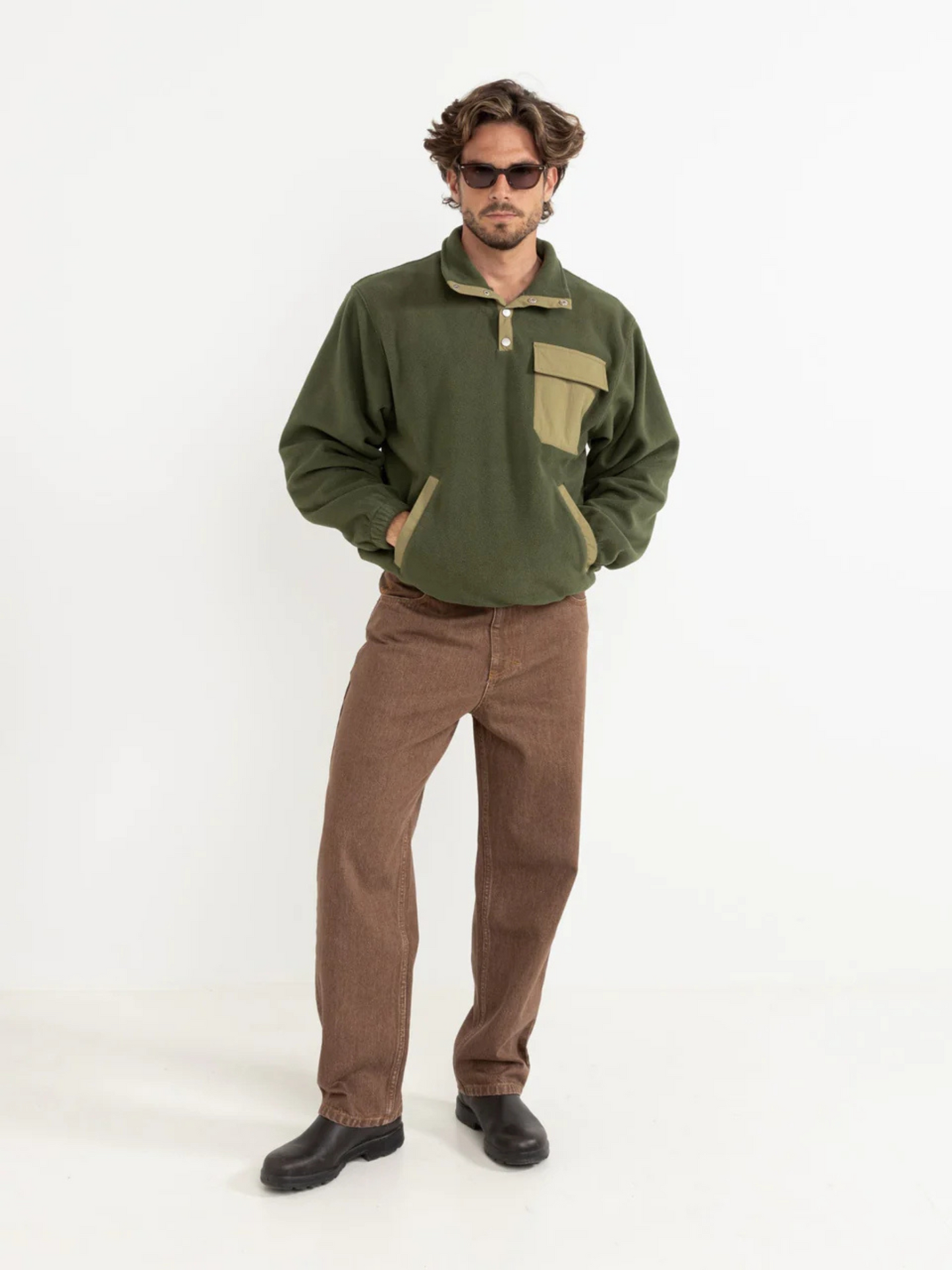 RHYTHM - Floresta Fleece Pullover - 