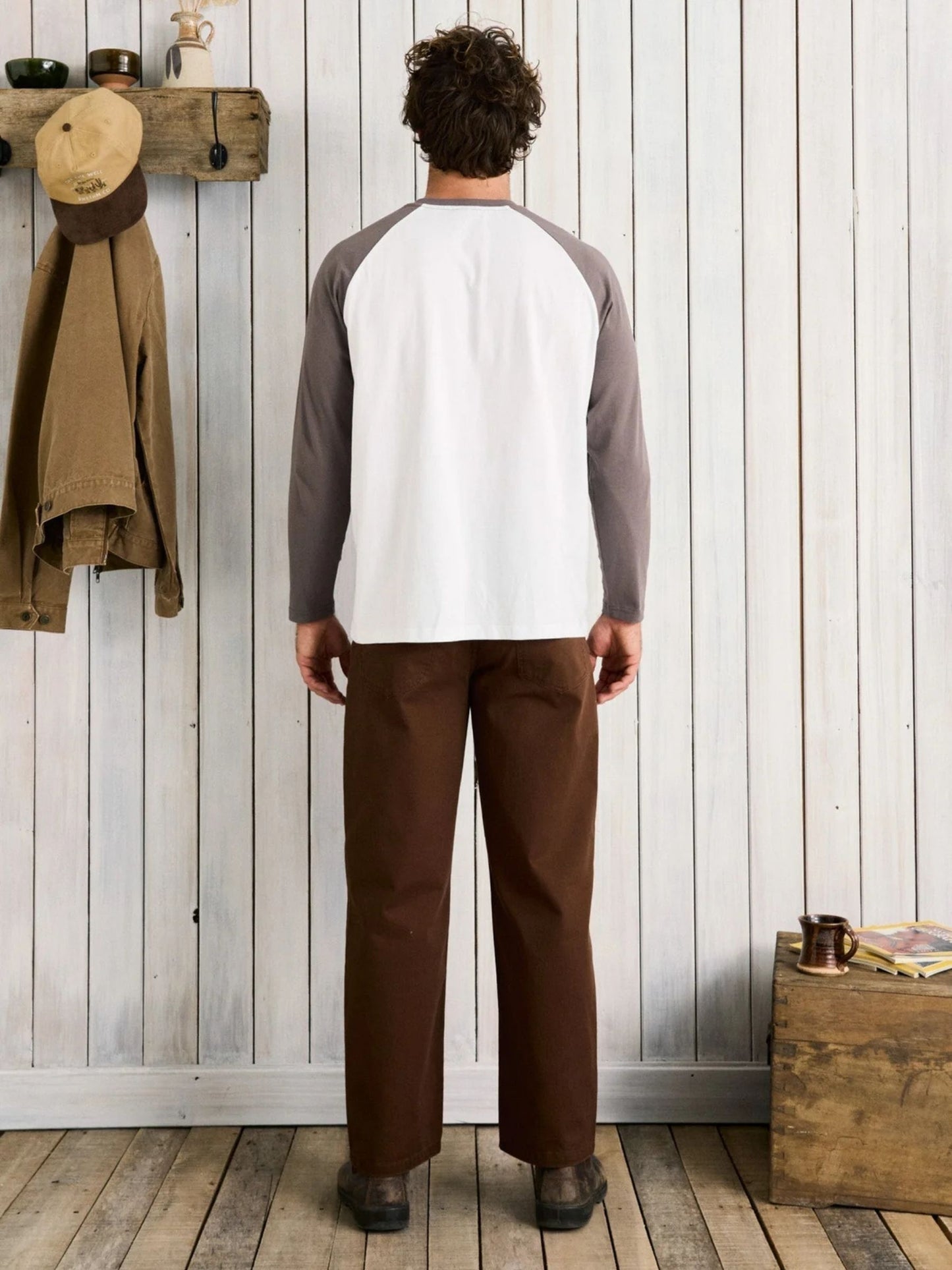 RHYTHM - Foster Longsleeve Raglan T-Shirt - 