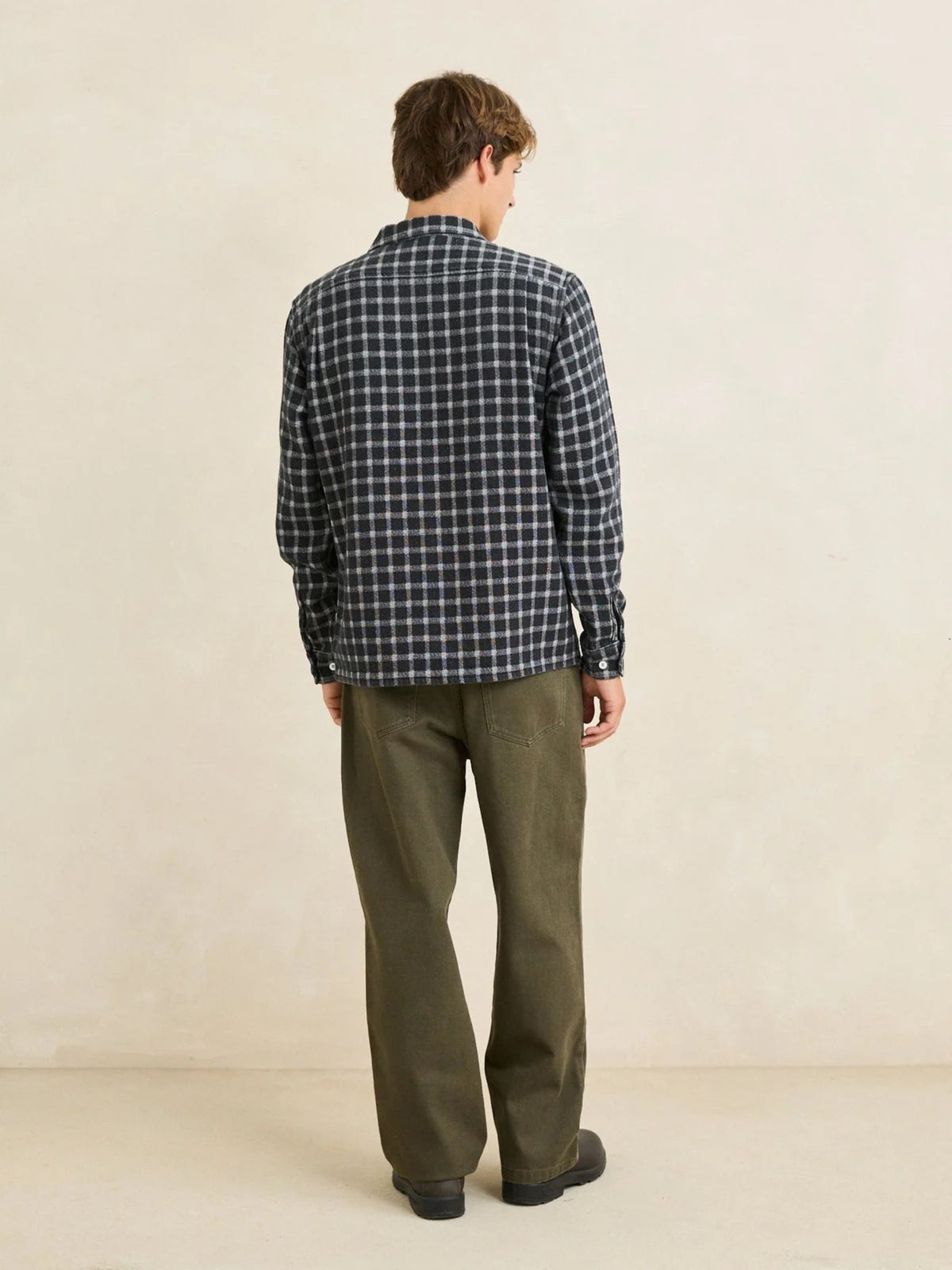 RHYTHM - Jacquard Check Longsleeve Shirt - 