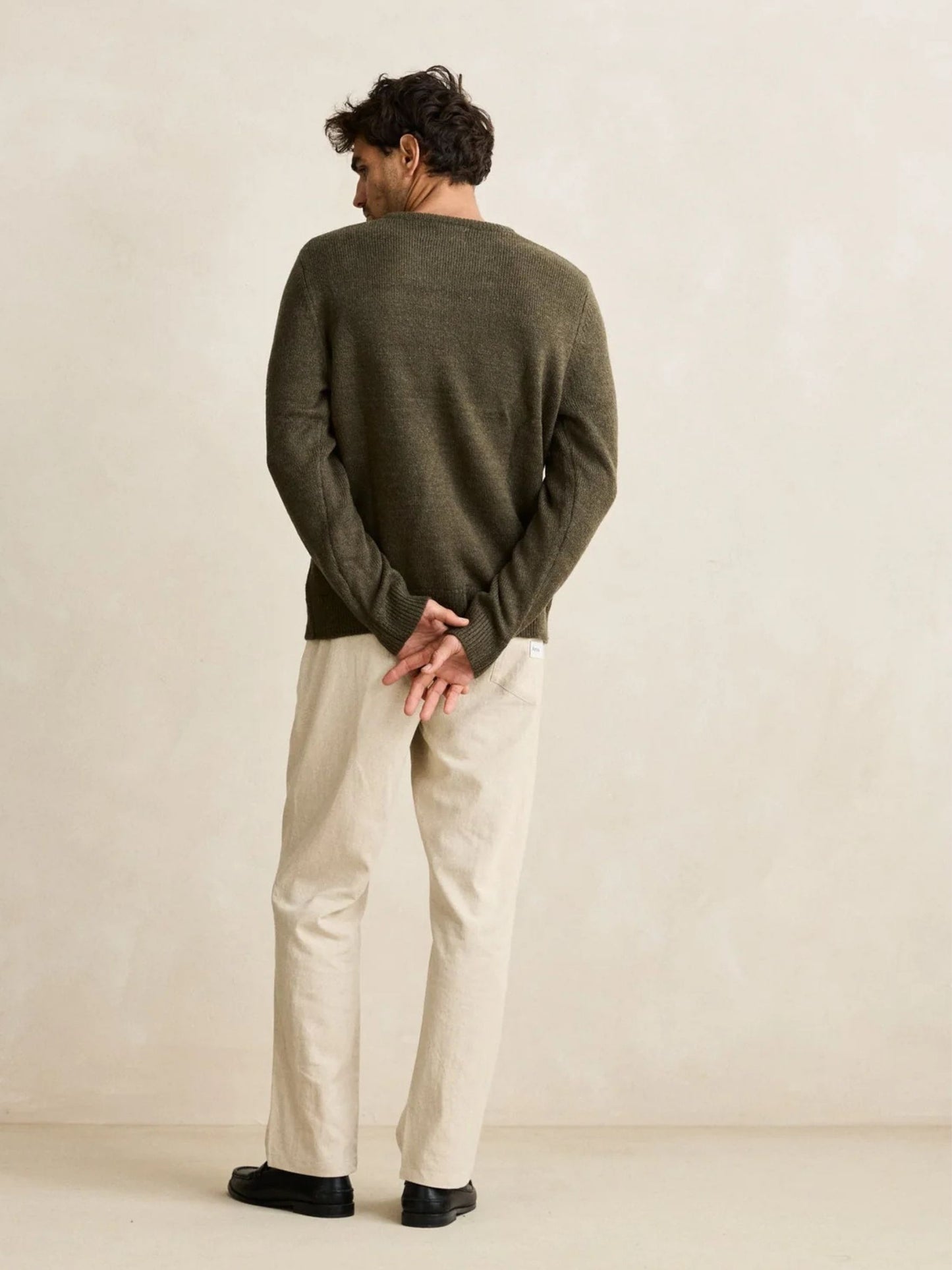 RHYTHM - Mohair Stripe Knit Sweater - 