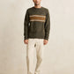 RHYTHM - Mohair Stripe Knit Sweater - 