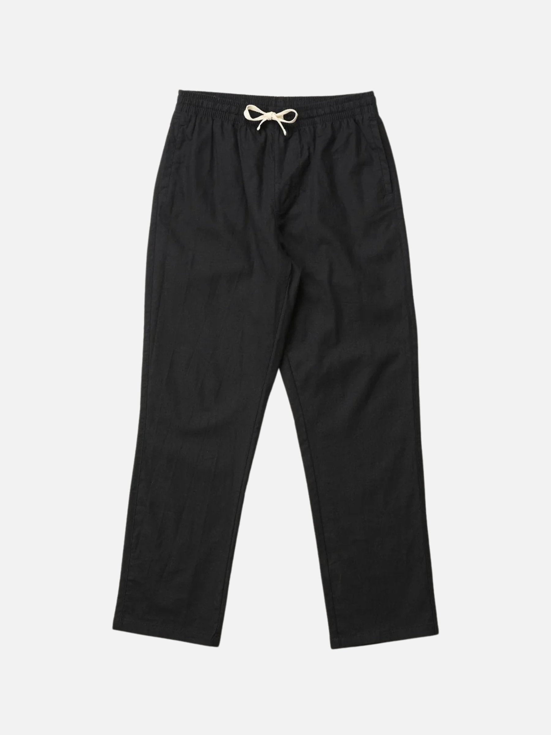 RHYTHM - Linen Jam Pant - Black