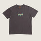 RHYTHM - Radio Sounds Vintage Shortsleeve T-Shirt - Vintage Black