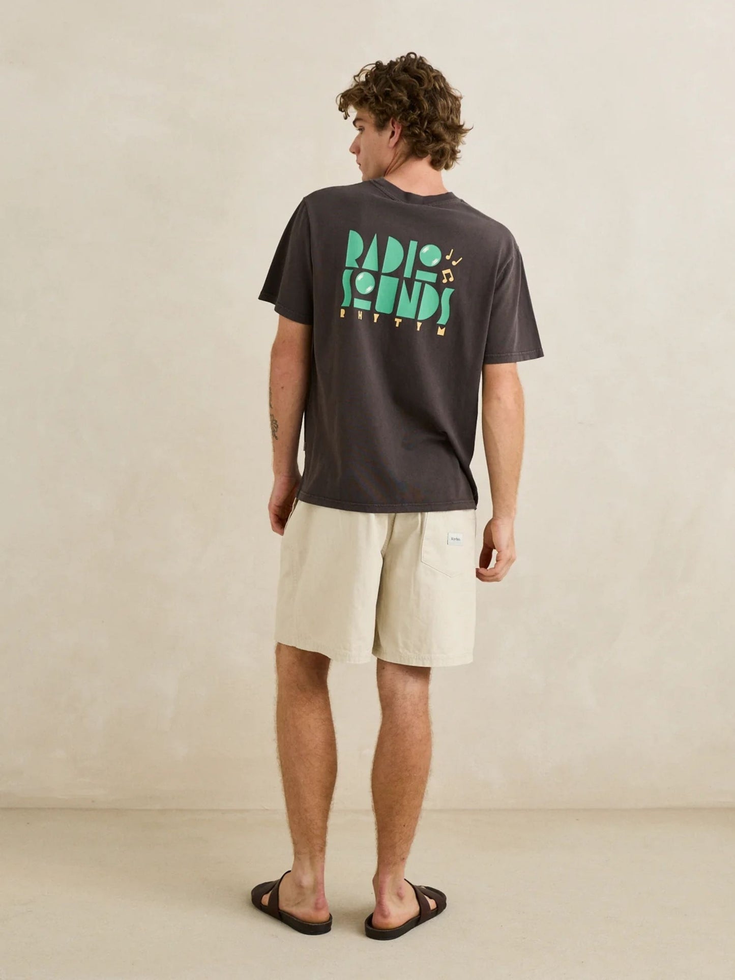RHYTHM - Radio Sounds Vintage Shortsleeve T-Shirt - 