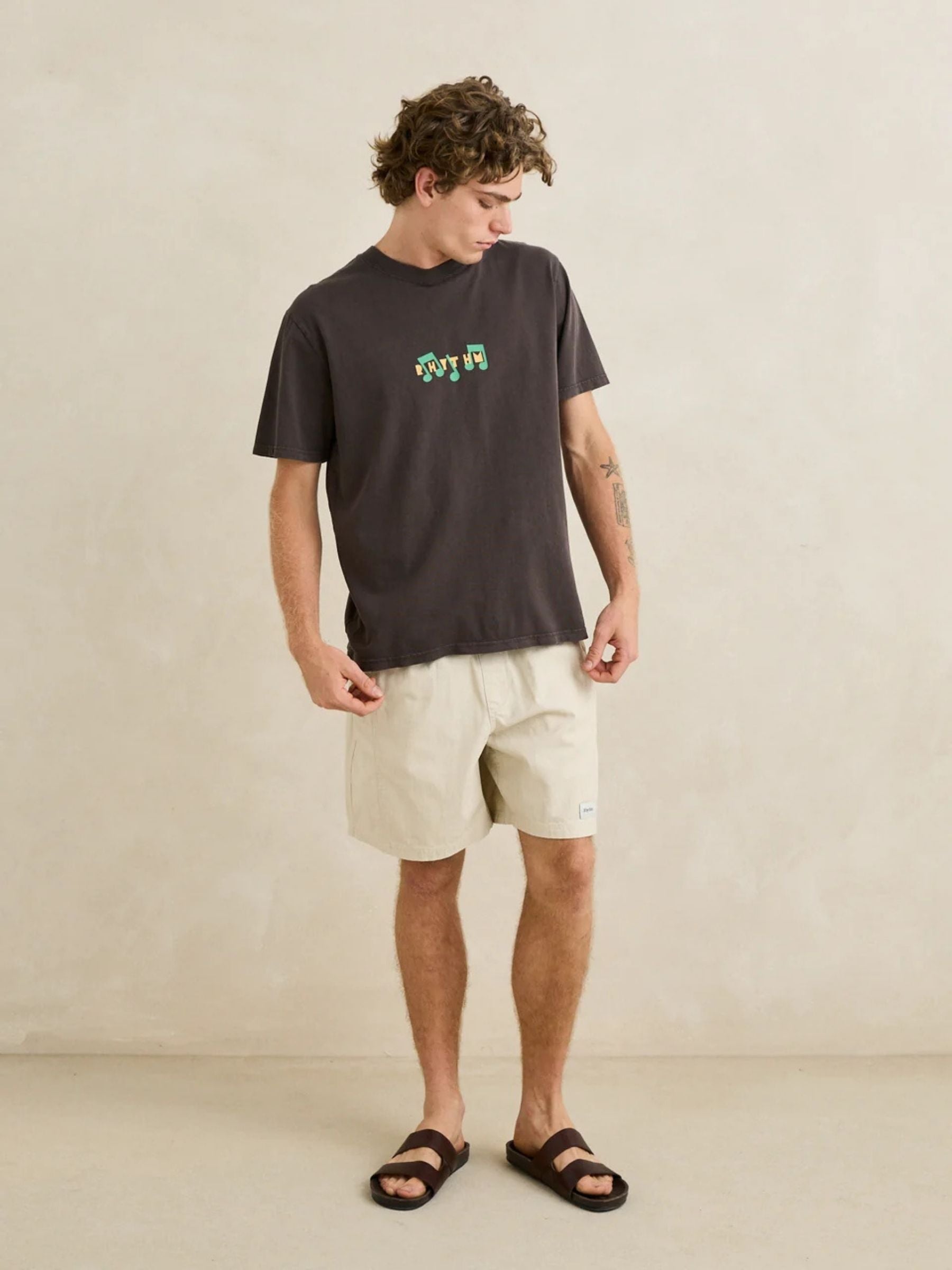 RHYTHM - Radio Sounds Vintage Shortsleeve T-Shirt - 