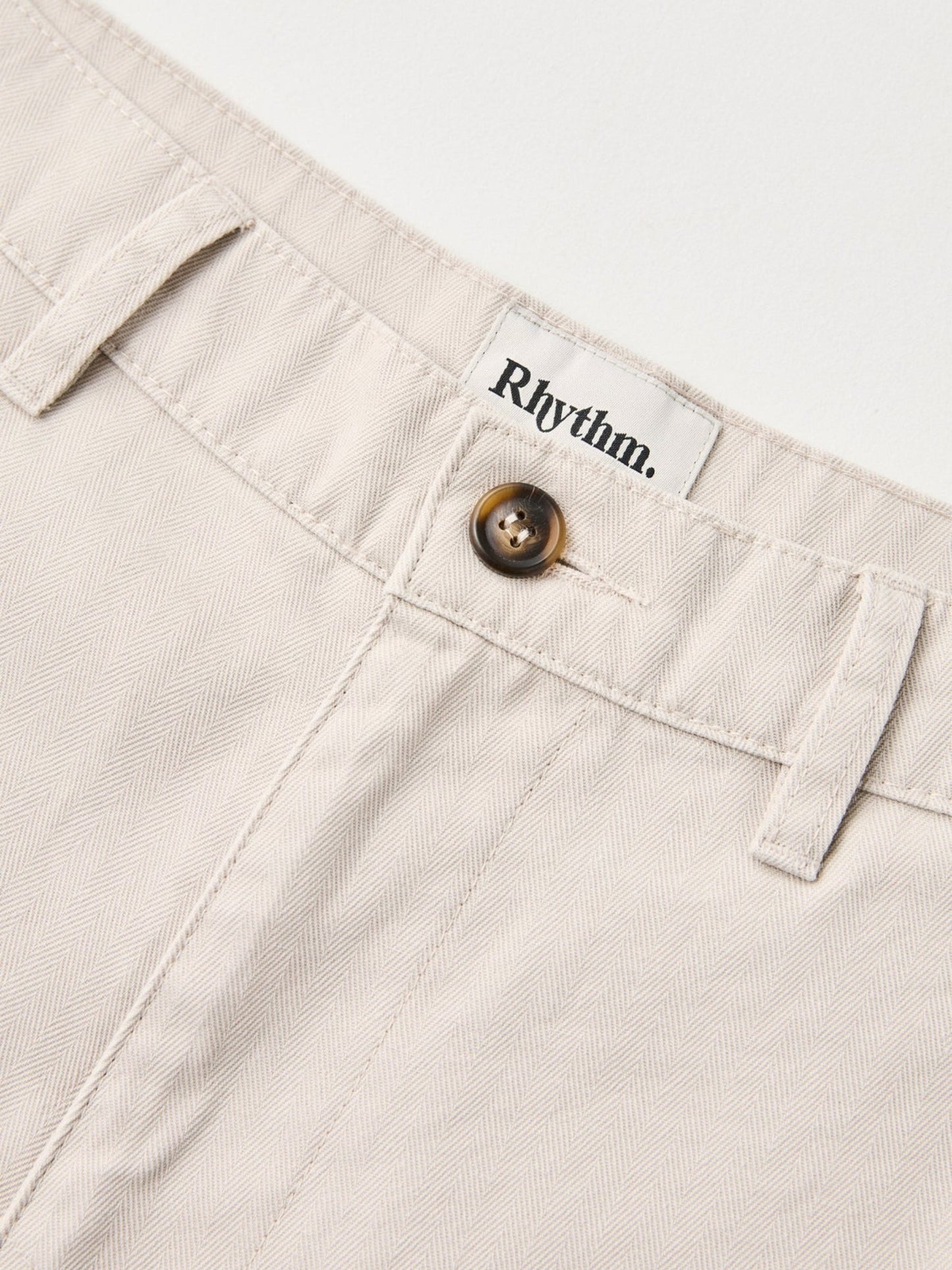 RHYTHM - Relaxed Herringbone Pants - 