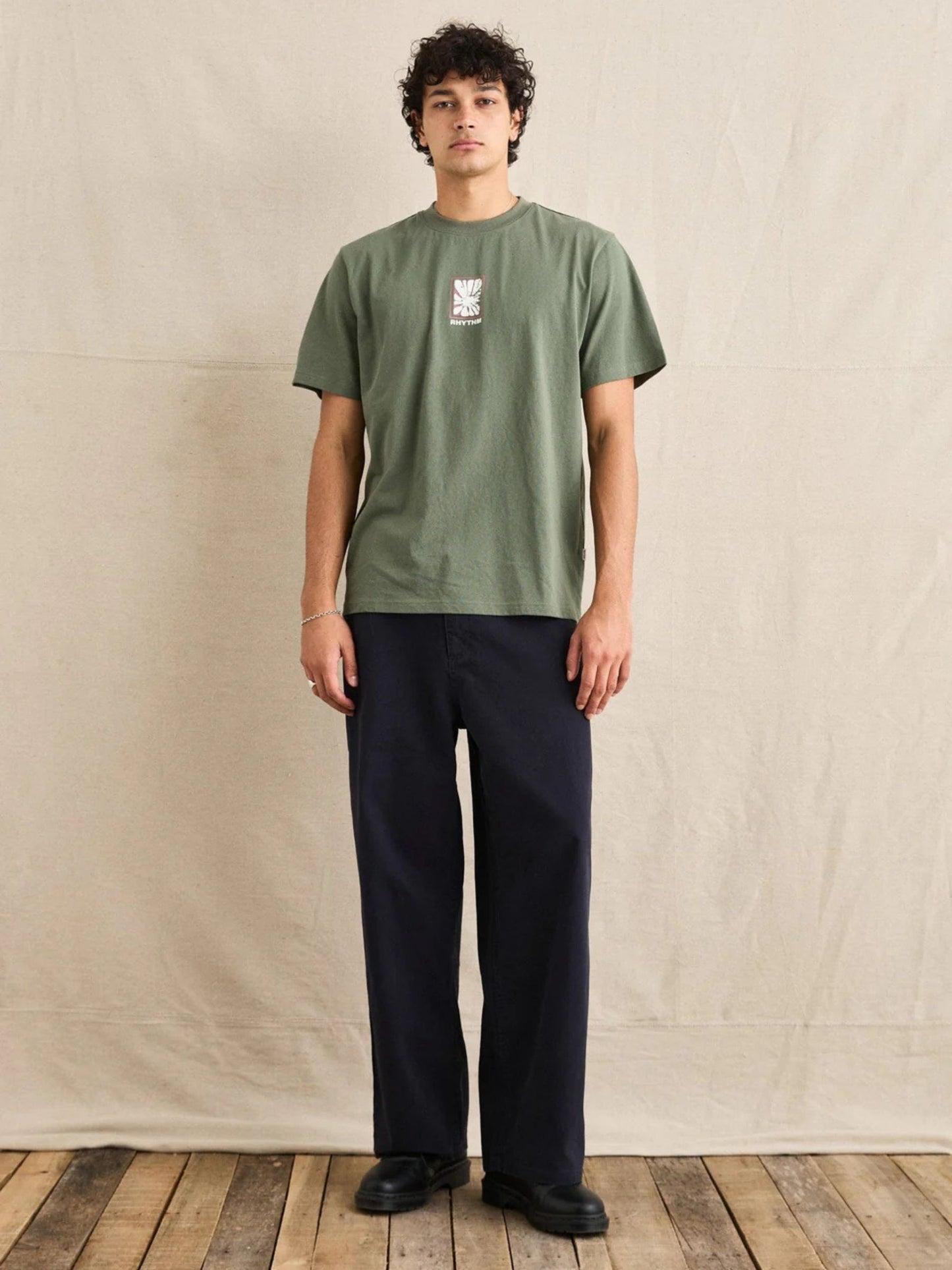 RHYTHM - Relaxed Washed Canvas Pants - 