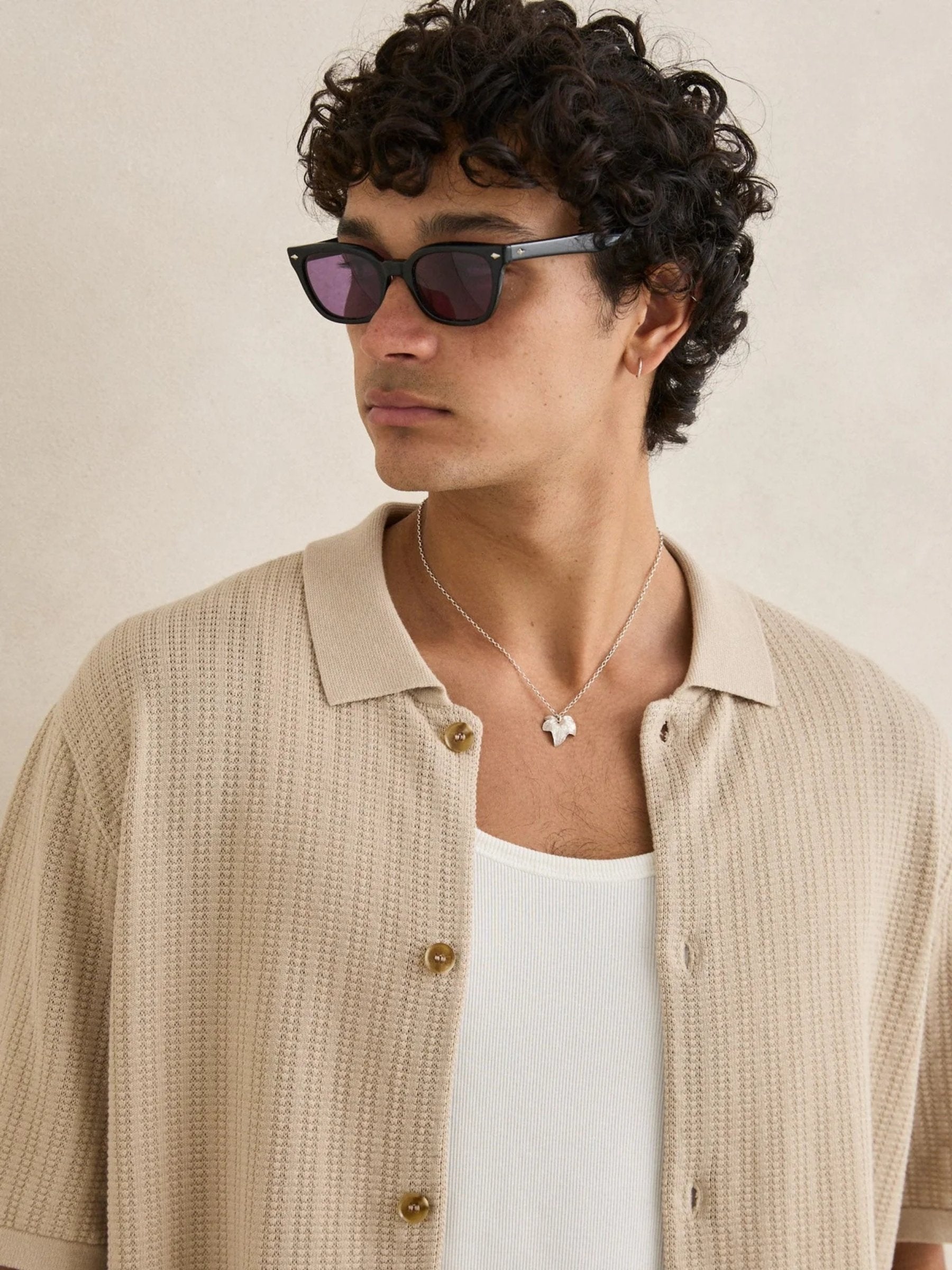 RHYTHM - Textured Knit Shirt - 