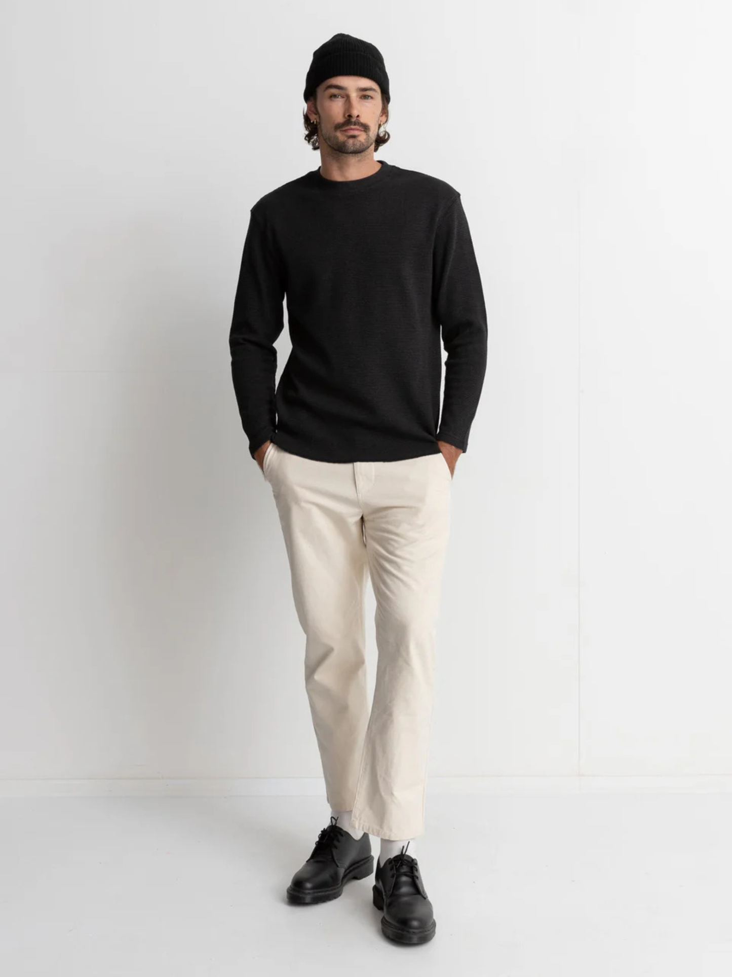 Classic Waffle Knit Longsleeve Shirt