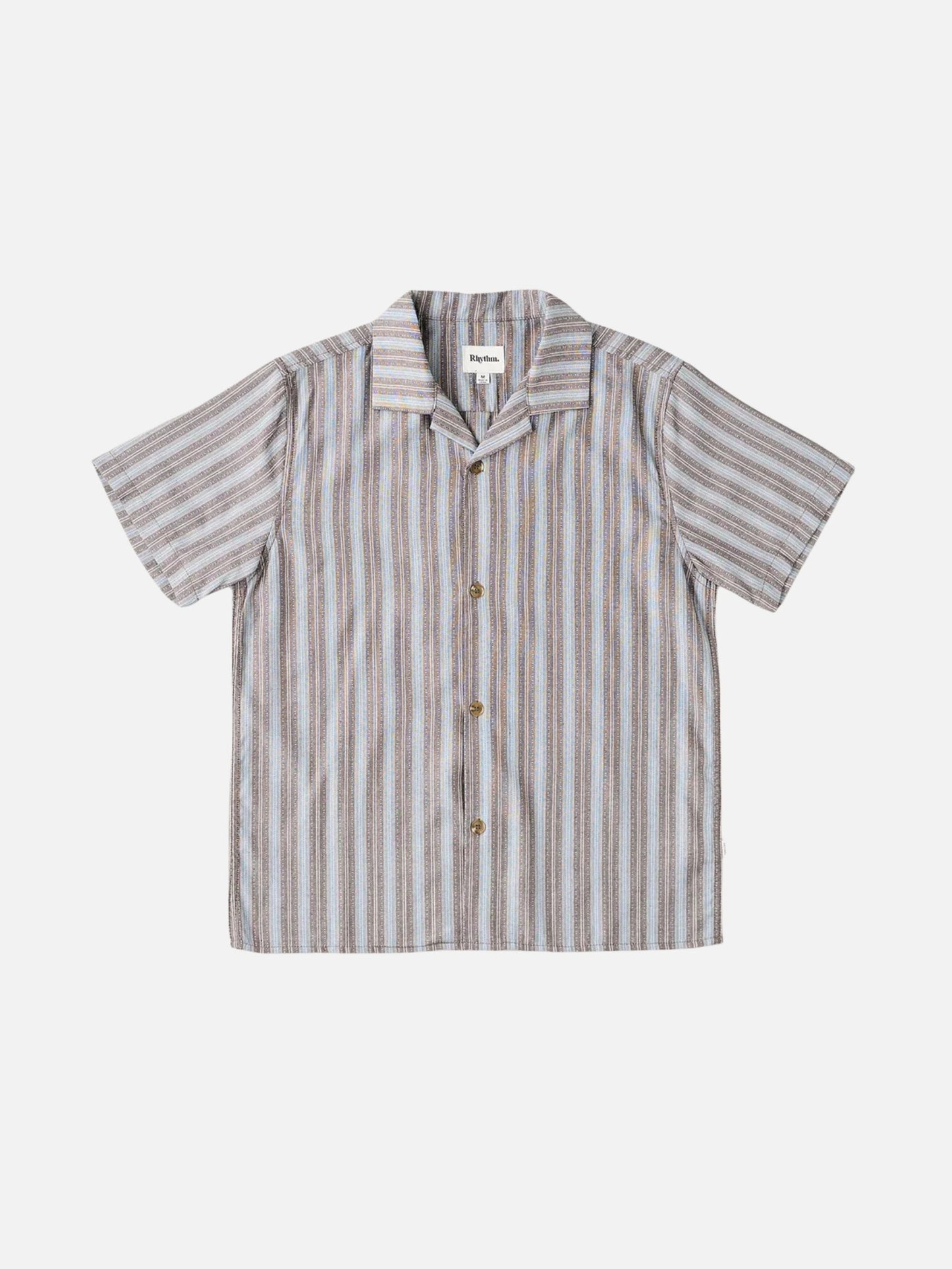 RHYTHM - Vacation Stripe Shortsleeve Shirt - 