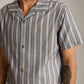 RHYTHM - Vacation Stripe Shortsleeve Shirt - 