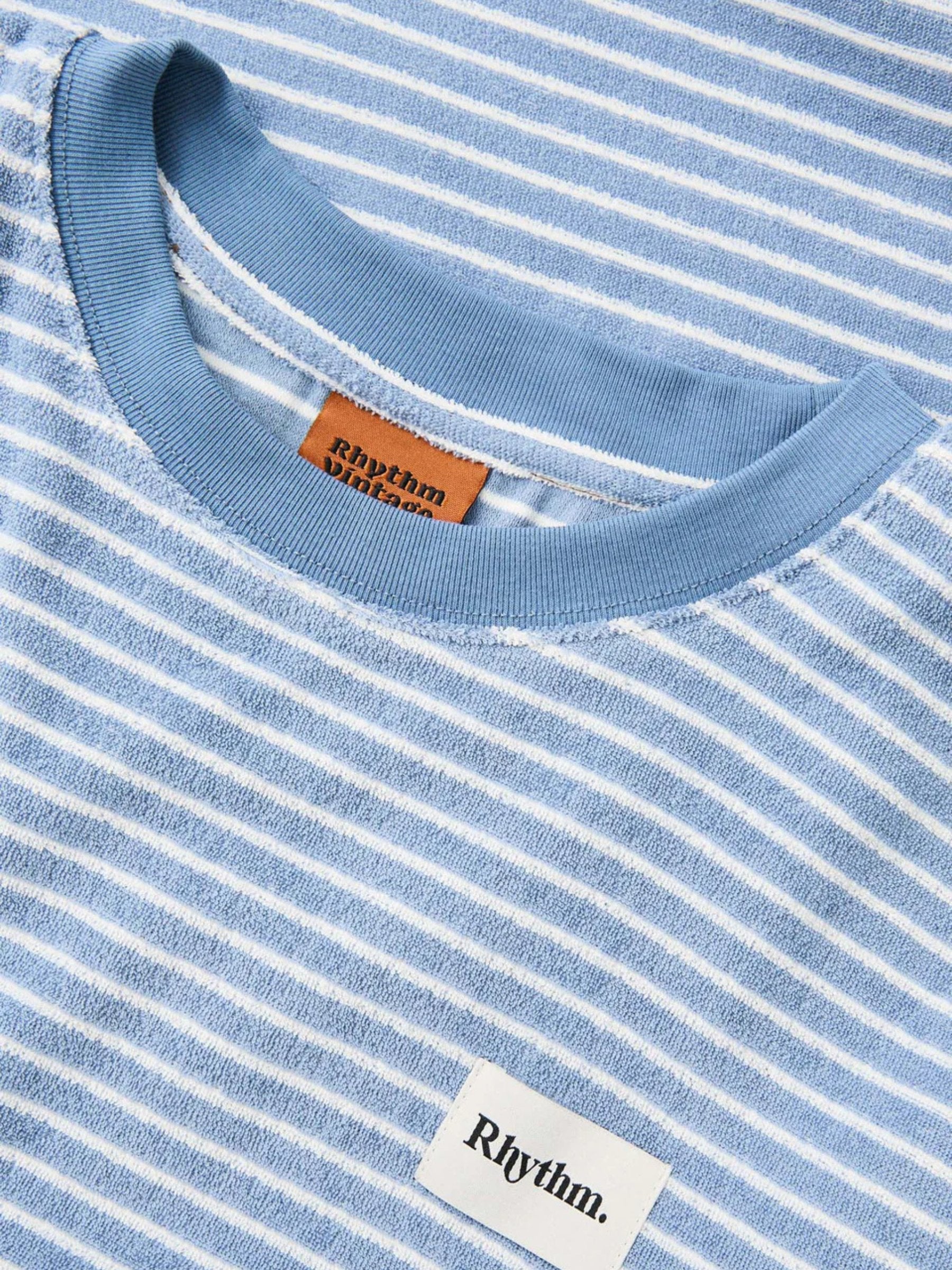RHYTHM - Vintage Terry Stripe T-Shirt - 