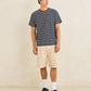 RHYTHM - Vintage Stripe Shortsleeve T-Shirt - 