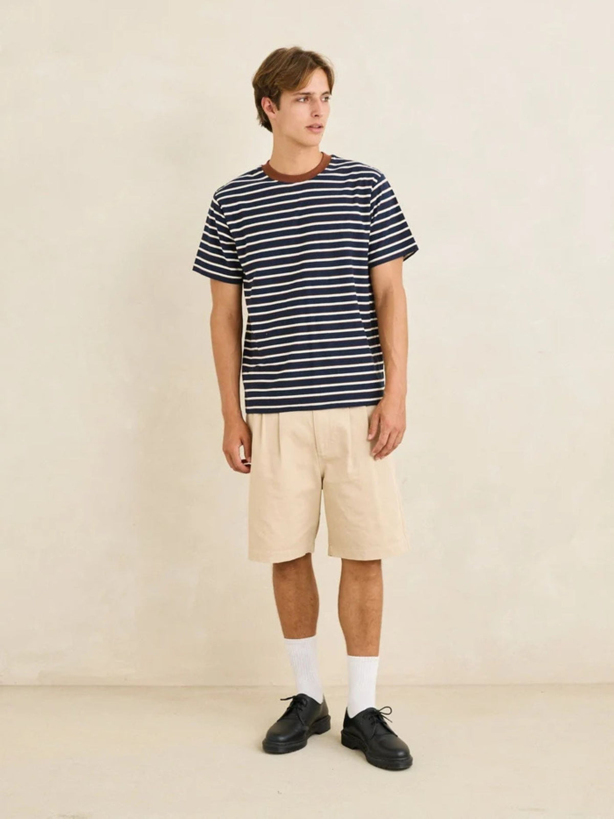 RHYTHM - Vintage Stripe Shortsleeve T-Shirt - 