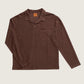 RHYTHM - Vintage Terry Longsleeve Polo - 