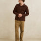 RHYTHM - Vintage Terry Longsleeve Polo - 