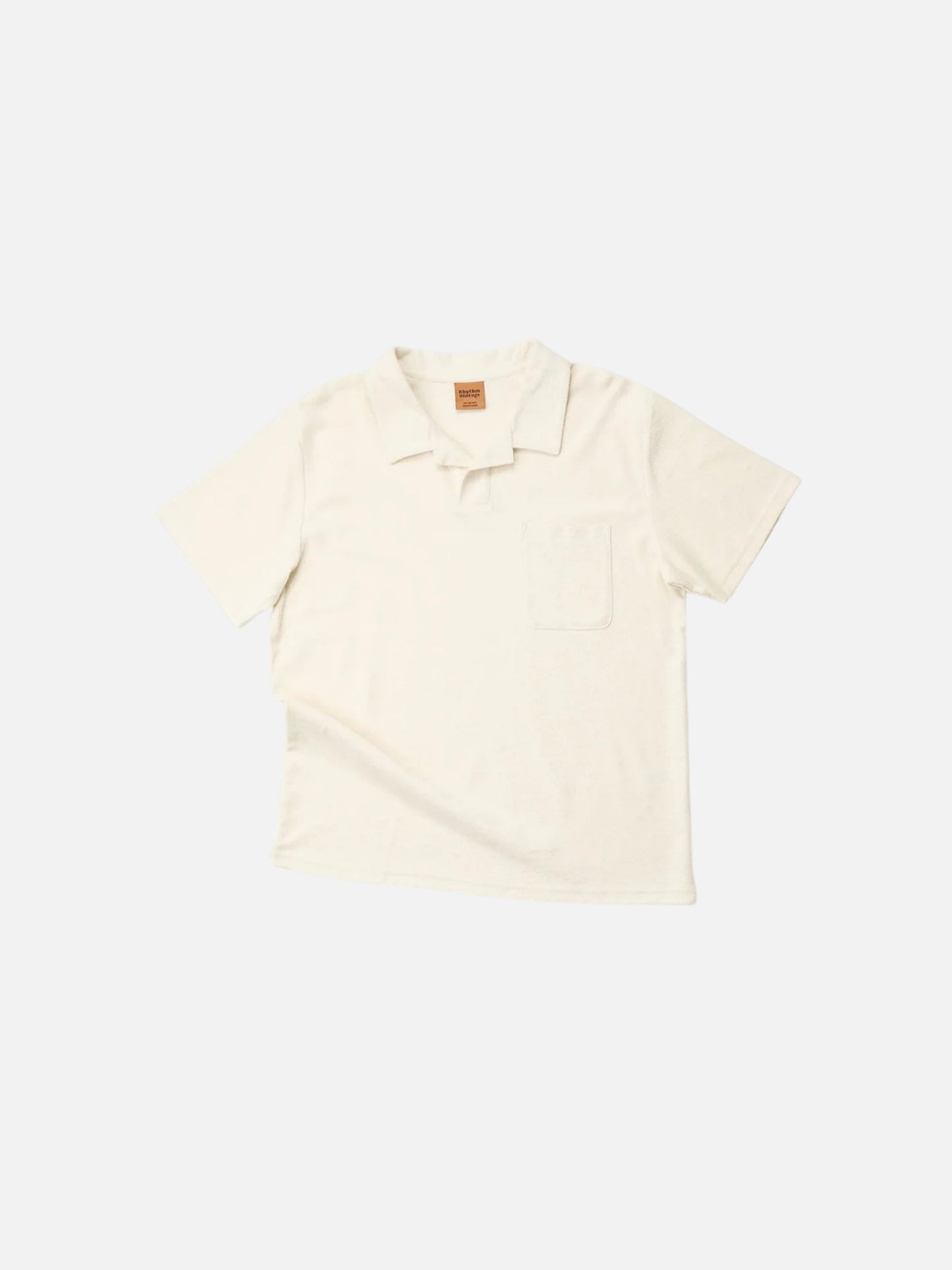 RHYTHM - Vintage Terry Polo - Natural