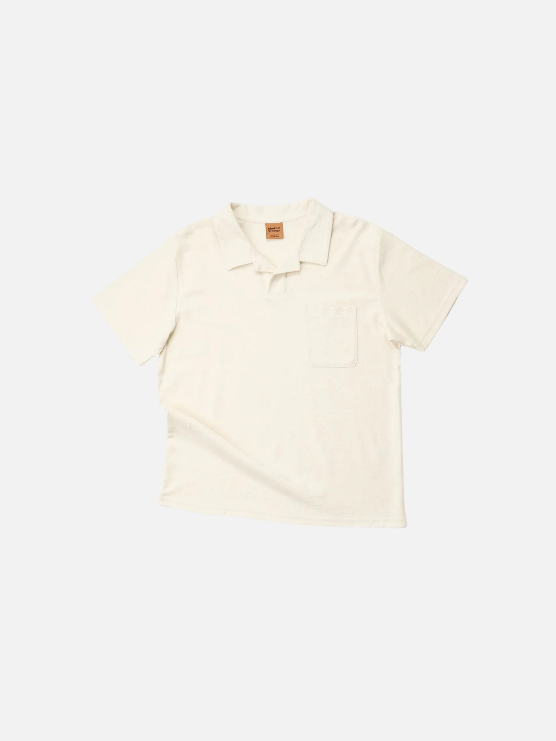 RHYTHM - Vintage Terry Polo - Natural