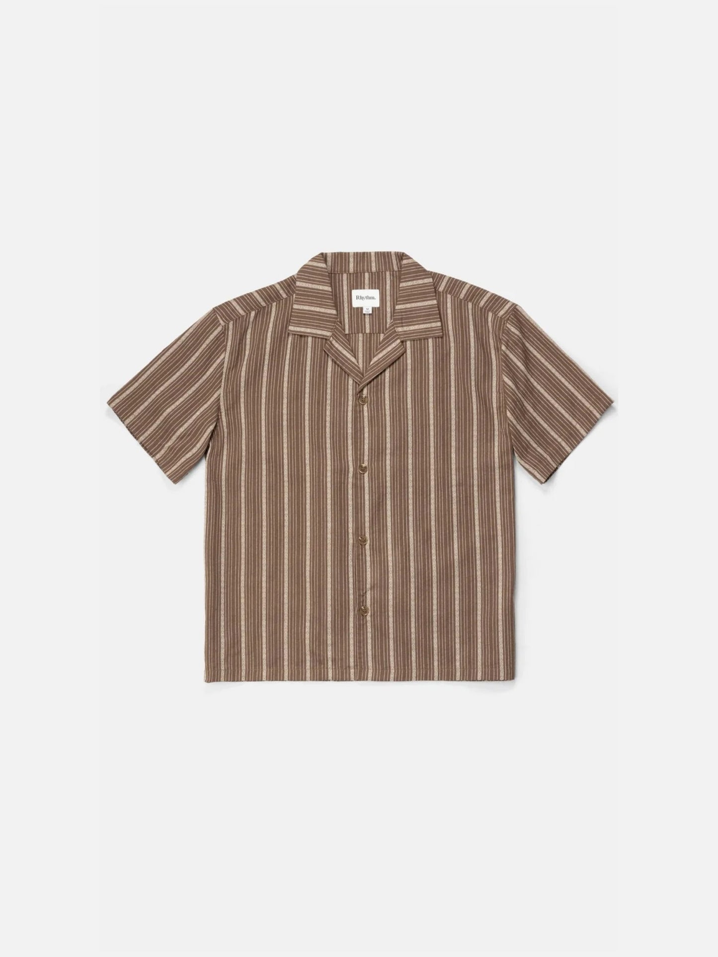 RHYTHM - West Winds Stripe Shortsleeve Shirt - 