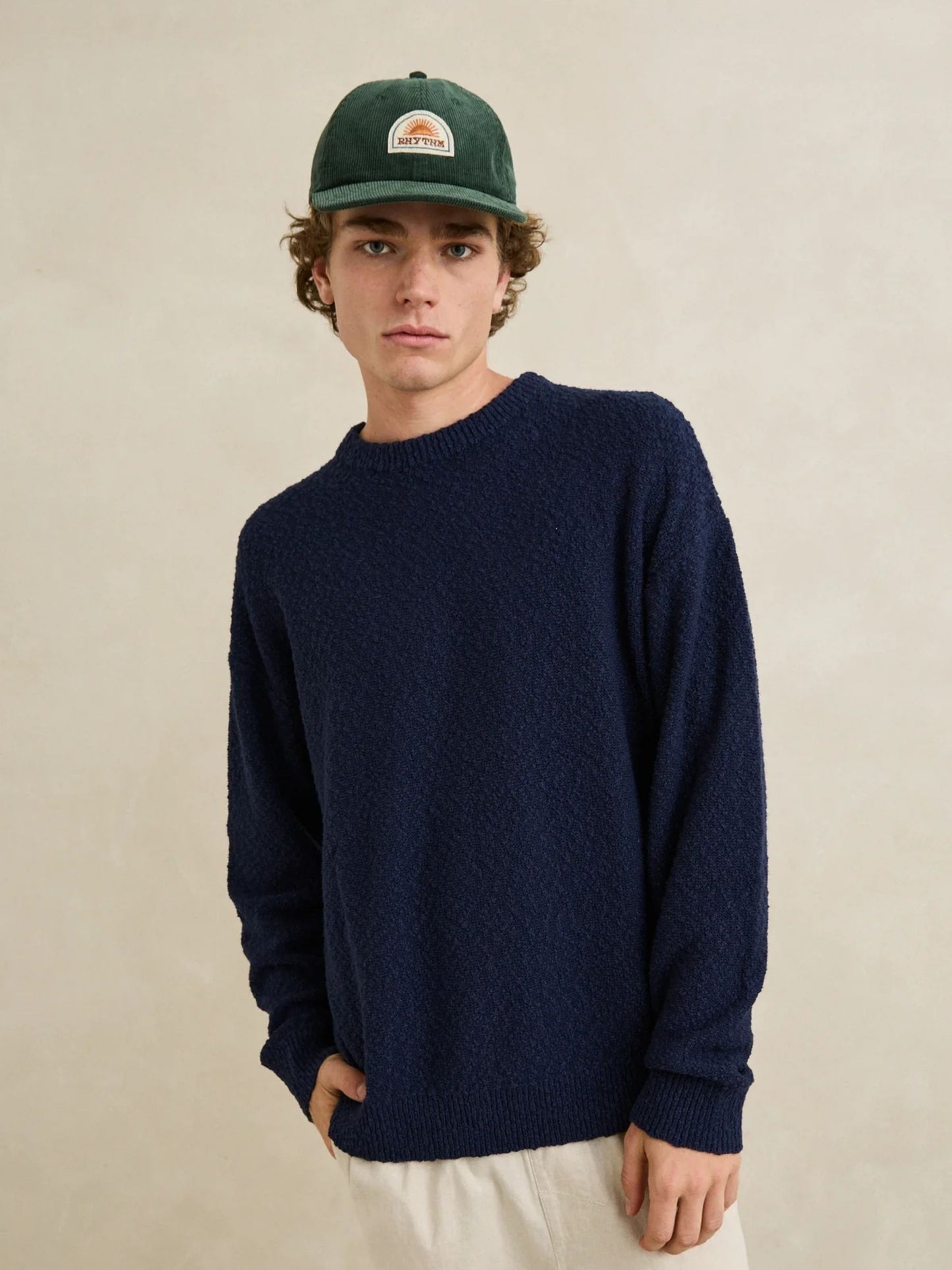 RHYTHM - Worn Path Knit Sweater - 