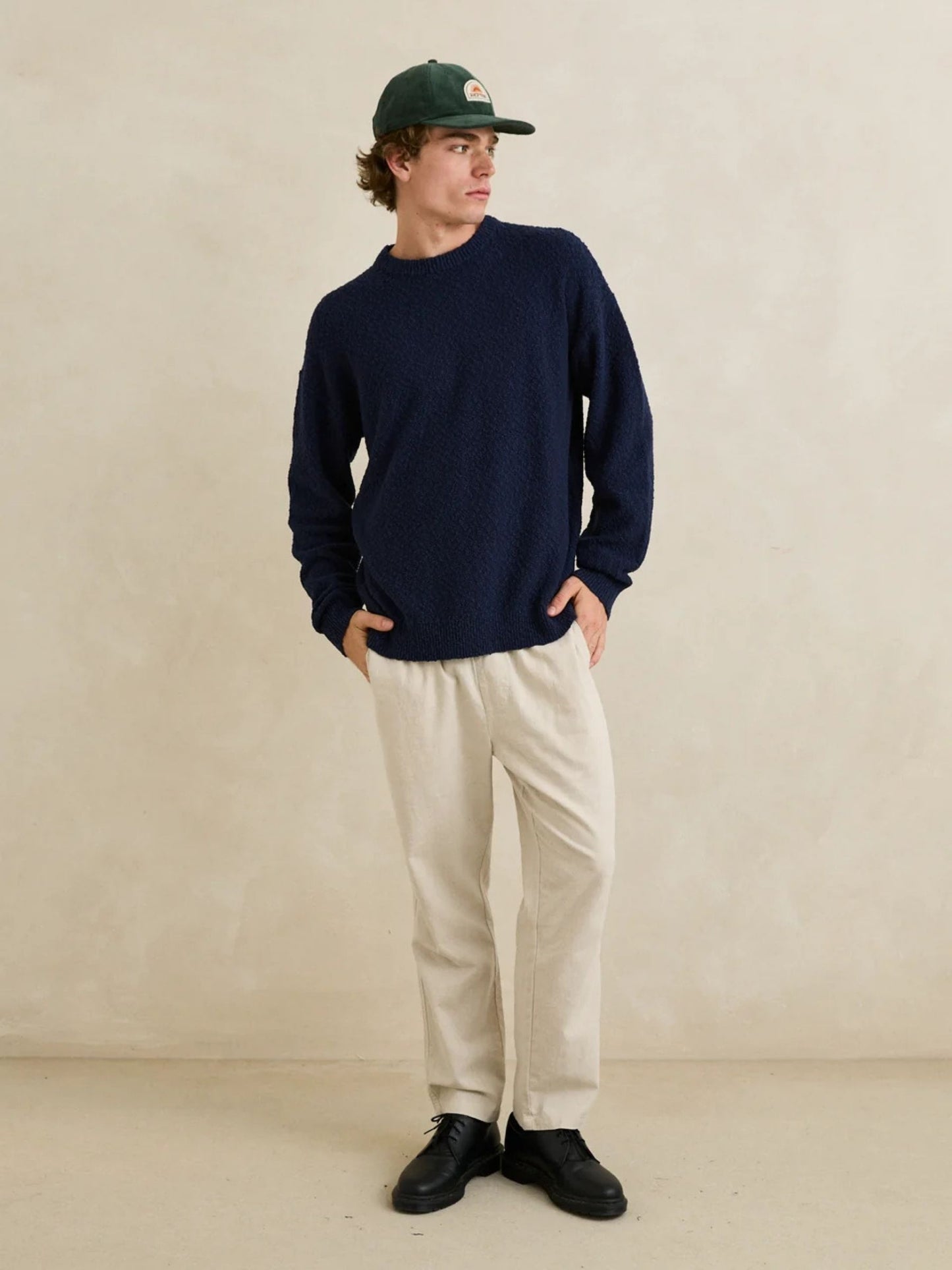RHYTHM - Worn Path Knit Sweater - 