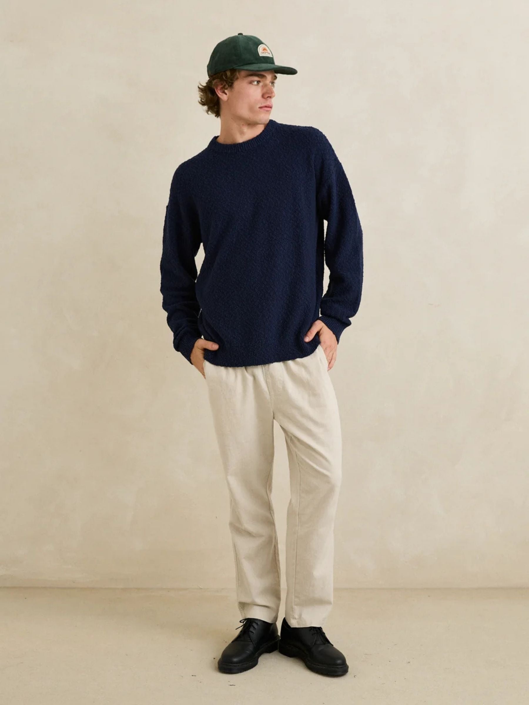 RHYTHM - Worn Path Knit Sweater - 