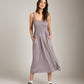 RIBBON LUXE - Nova Square Neck Dress