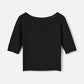 Ribbon Luxe TOPS Black / 2XS Lark Ballet Top