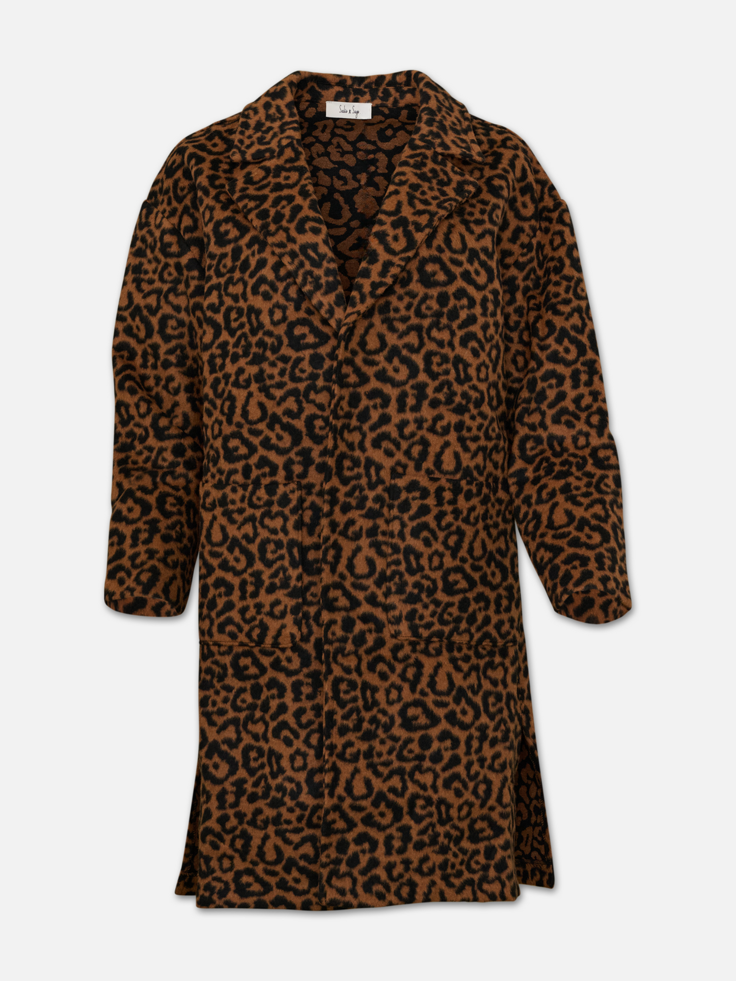 SADIE & SAGE - Animal Instinct Leopard Coat - 