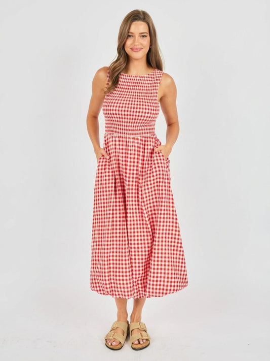SADIE & SAGE - Apple Butter Midi Dress - 