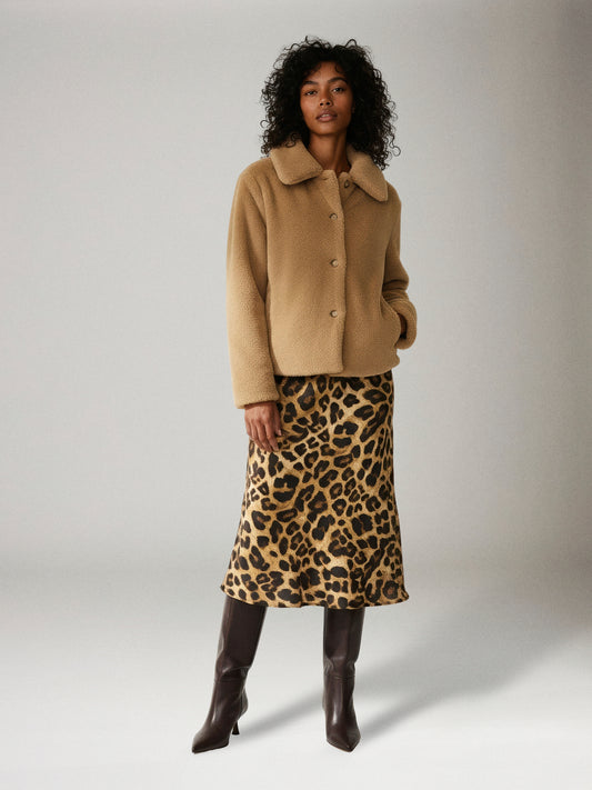 SADIE & SAGE - Eden Faux Fur Short Coat - 