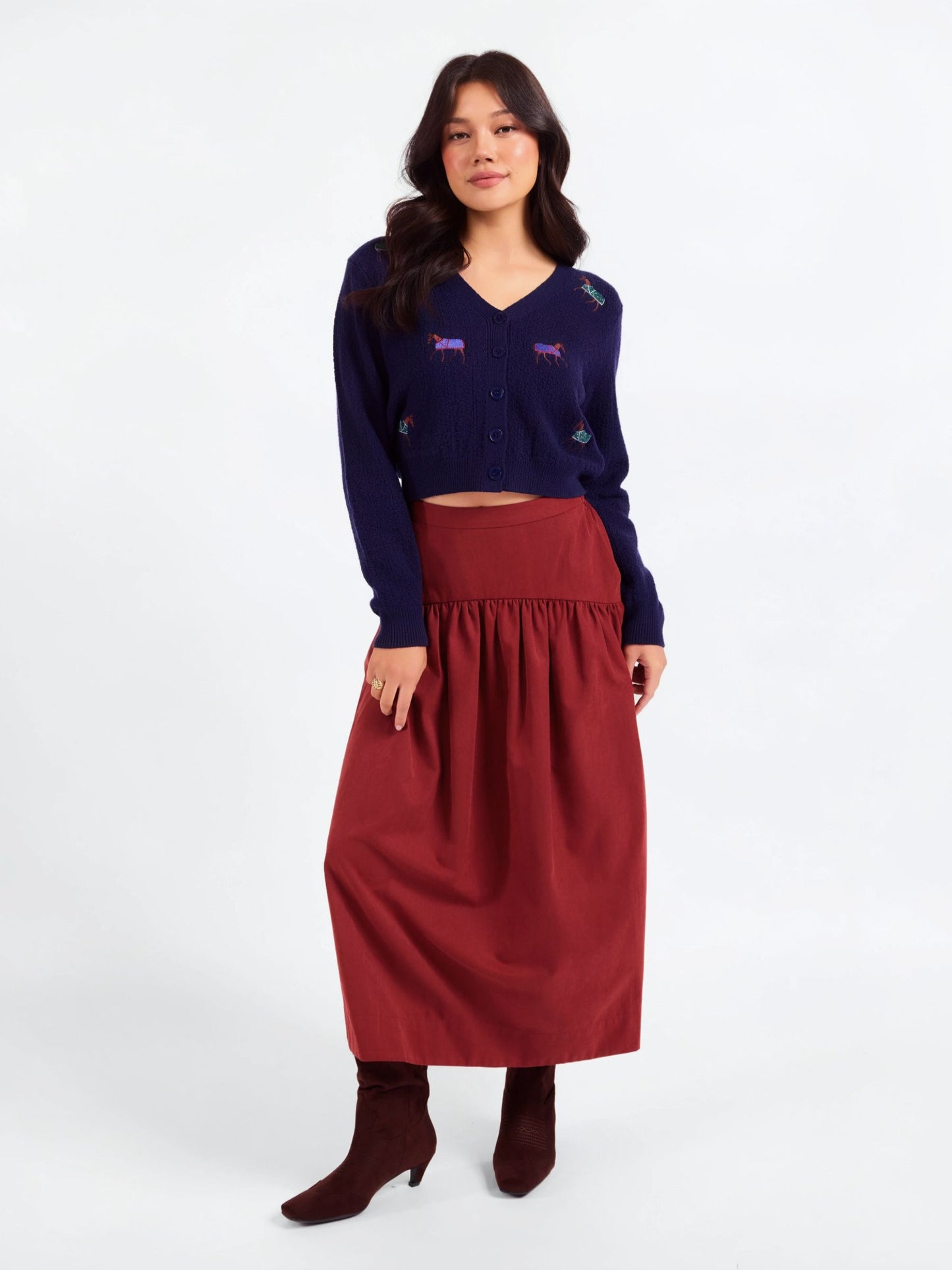 Esme Horse Cardigan