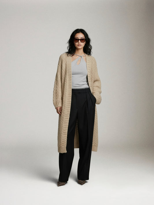 SADIE & SAGE - Iggy Chunky Long Cardigan - 