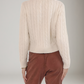 SADIE & SAGE - Lulu Embroidered Daisy Sweater - 