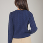 SADIE & SAGE - Lulu Embroidered Daisy Sweater - 