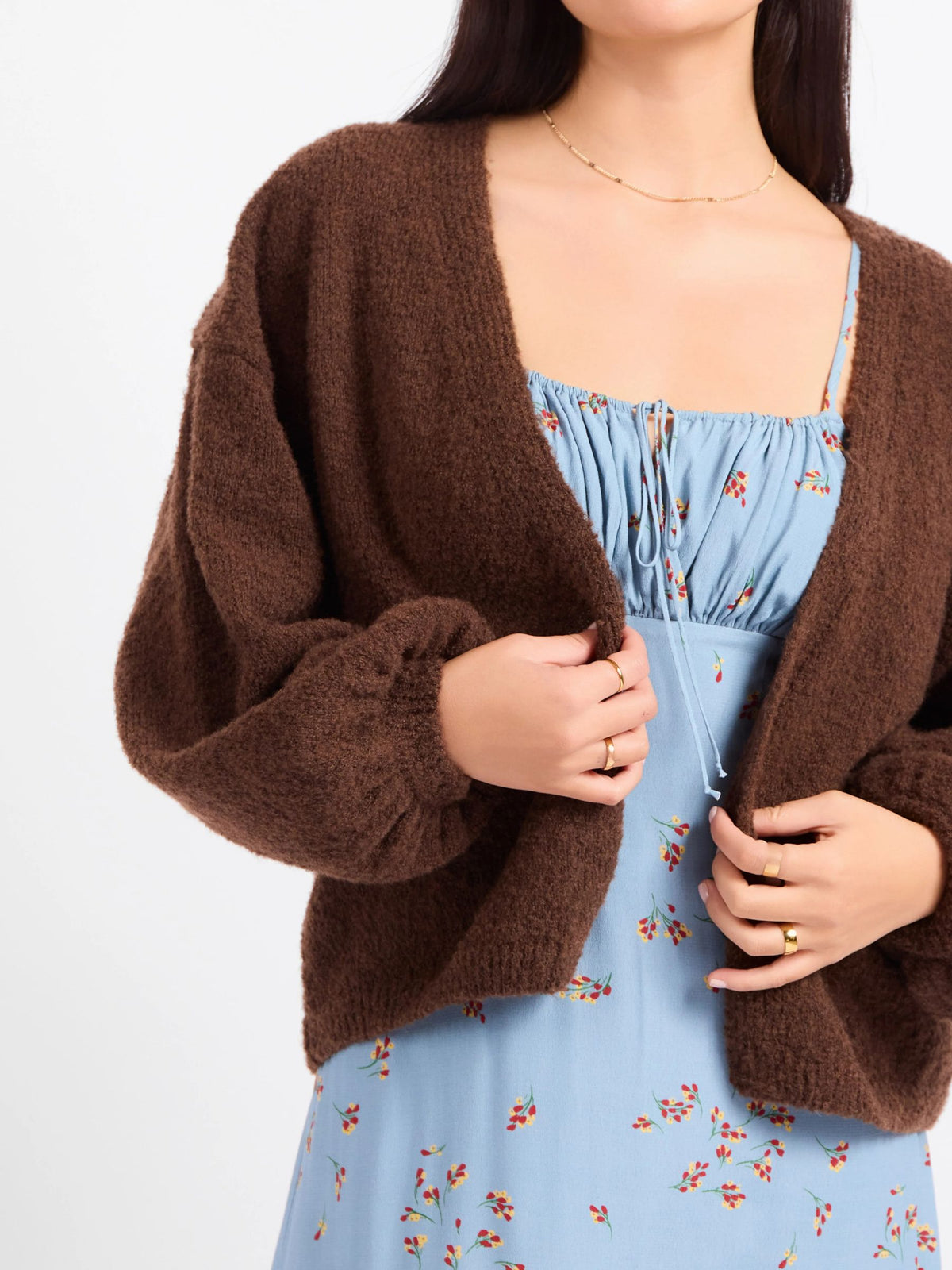 SADIE & SAGE - Marley Dolman Sleeve Cardigan - 