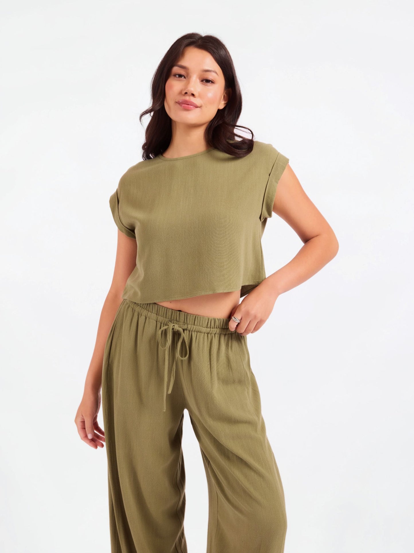 Sugarloaf Cuffed Top