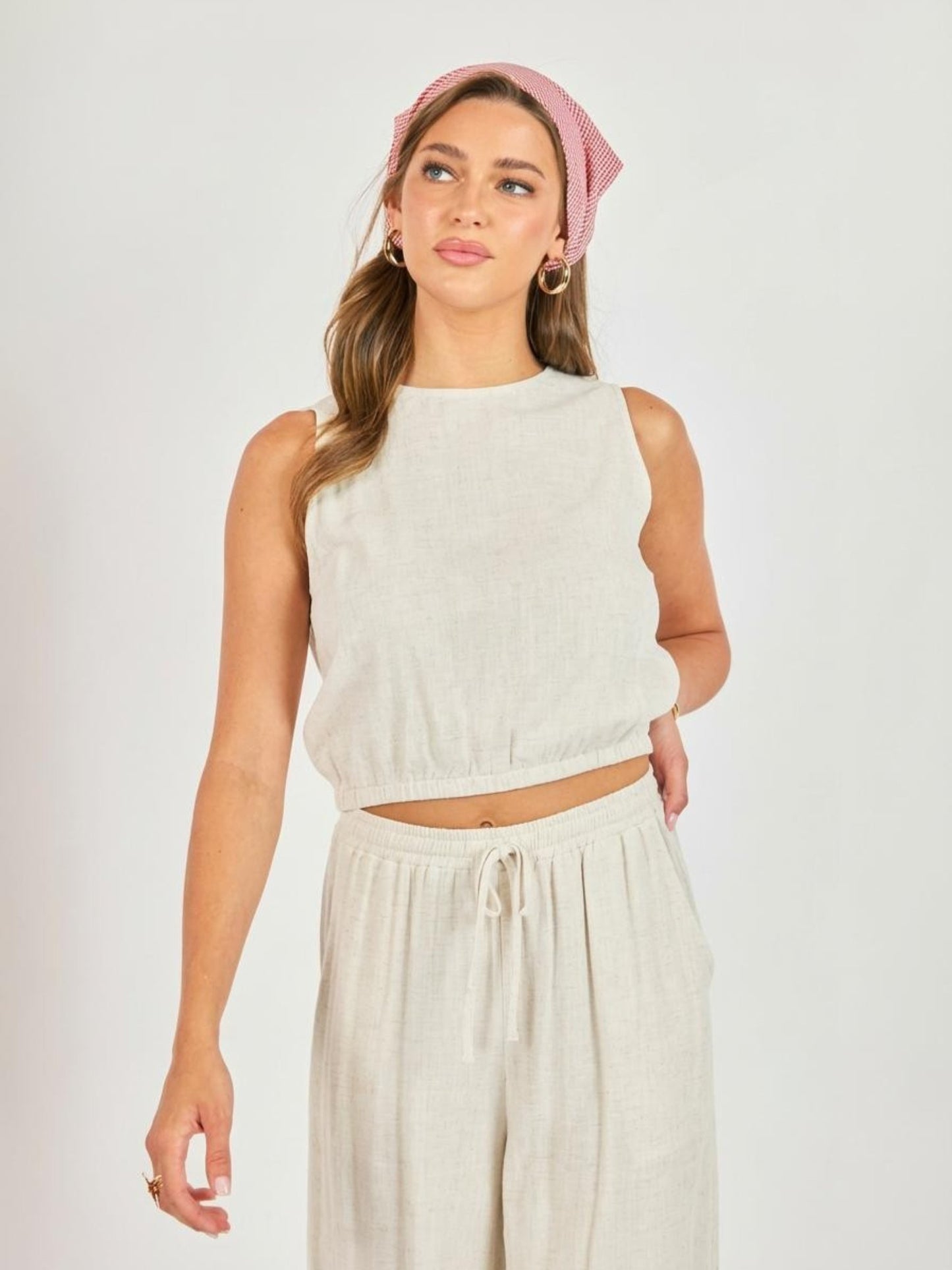 SADIE & SAGE - Sugarloaf Elastic Hem Top - 