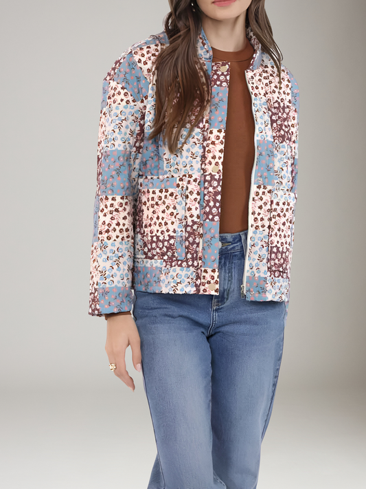 SADIE & SAGE - The Collector Patchwork Quilted Jacket - 
